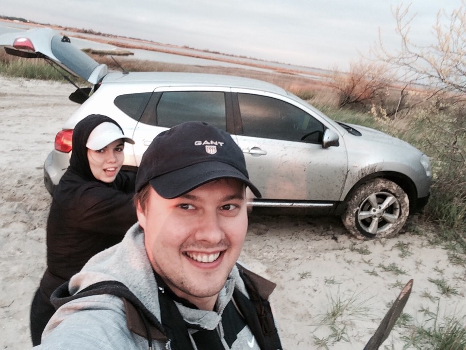 Кинбурнская коса — Nissan Qashqai (1G), 2 л, 2008 года | путешествие ...