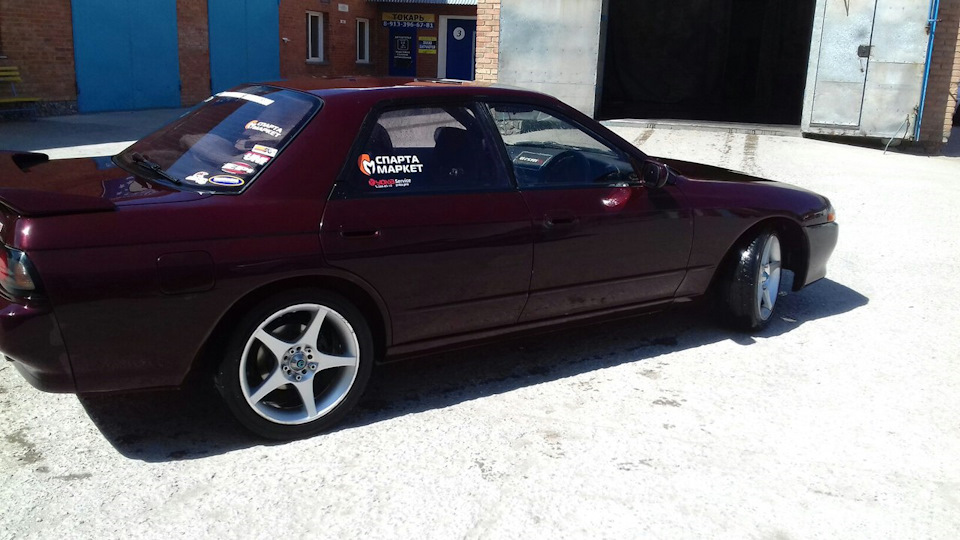 Наконец переобулся на лето. — Nissan Skyline (R32), 2 л, 1989 года ...