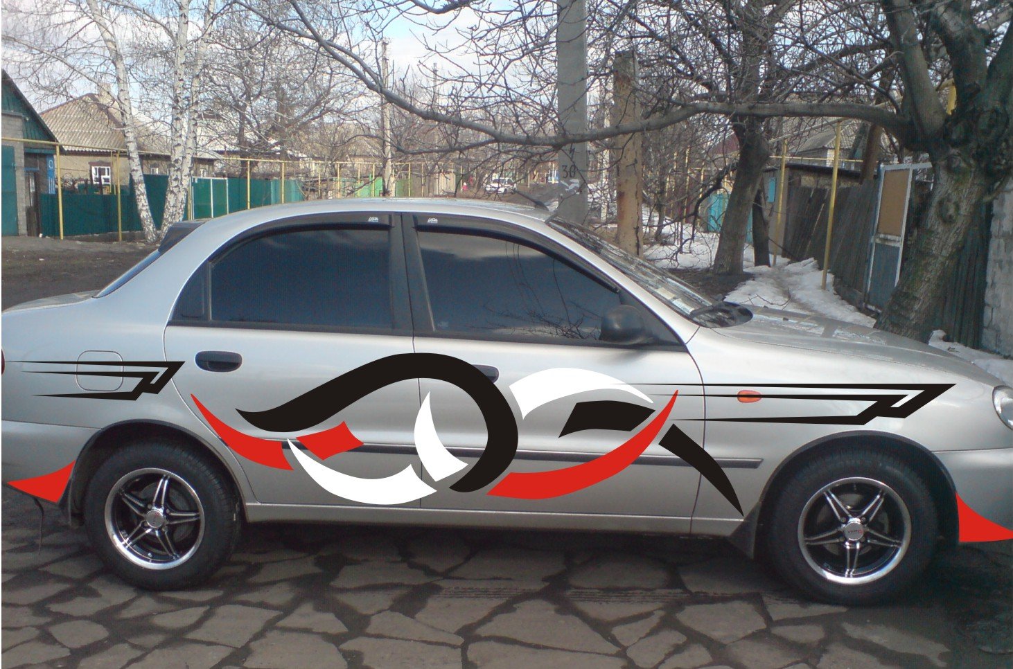 винил — Daewoo Lanos, 1,5 л, 2007 года | тюнинг | DRIVE2