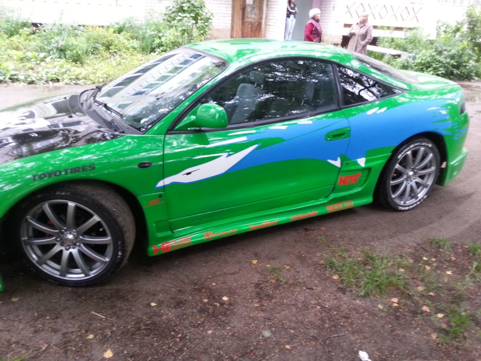 Дрифтовая Mitsubishi Eclipse