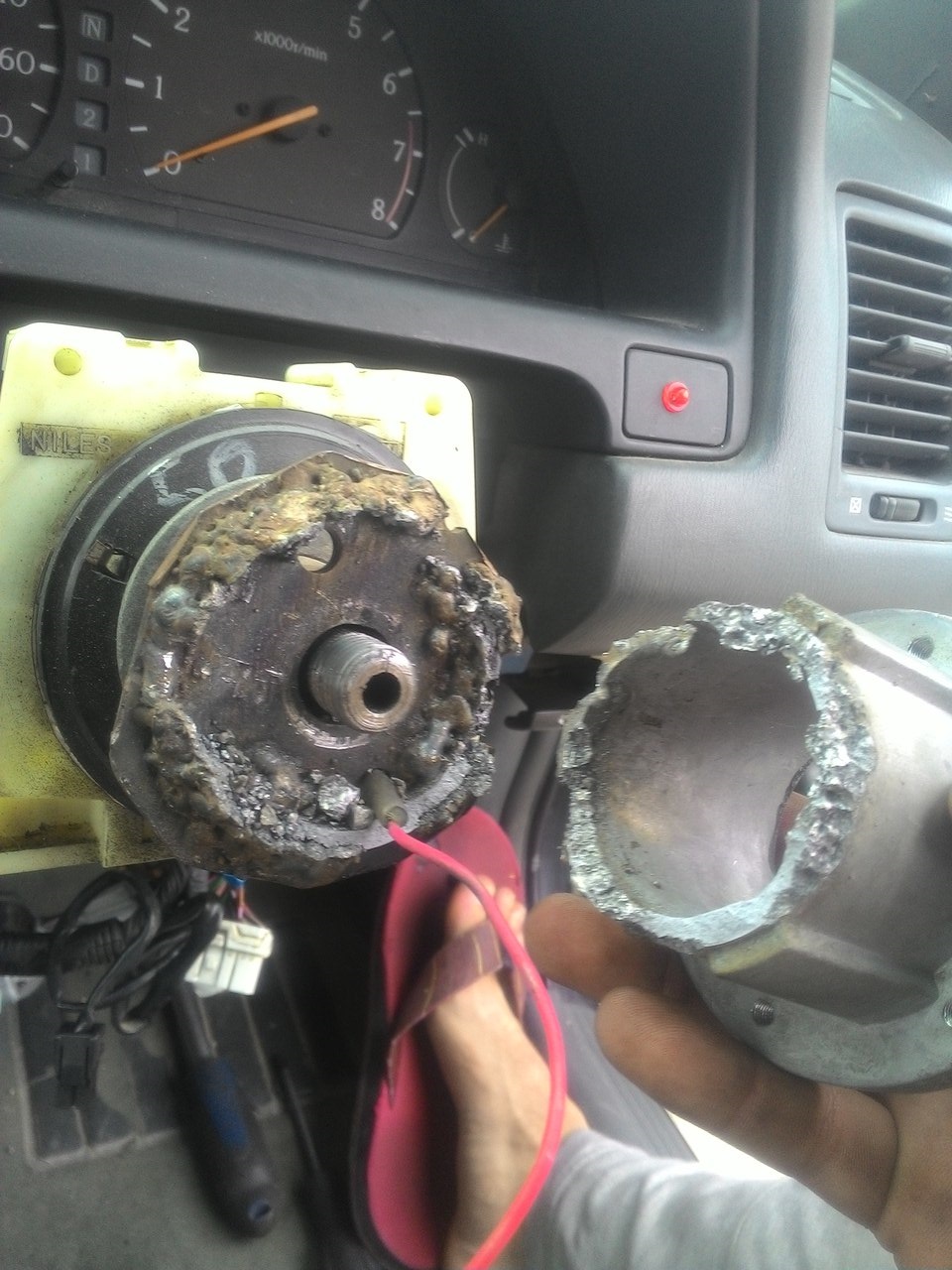 Новый старый руль — Nissan Laurel (C34), 2 л, 1993 года | своими руками ...