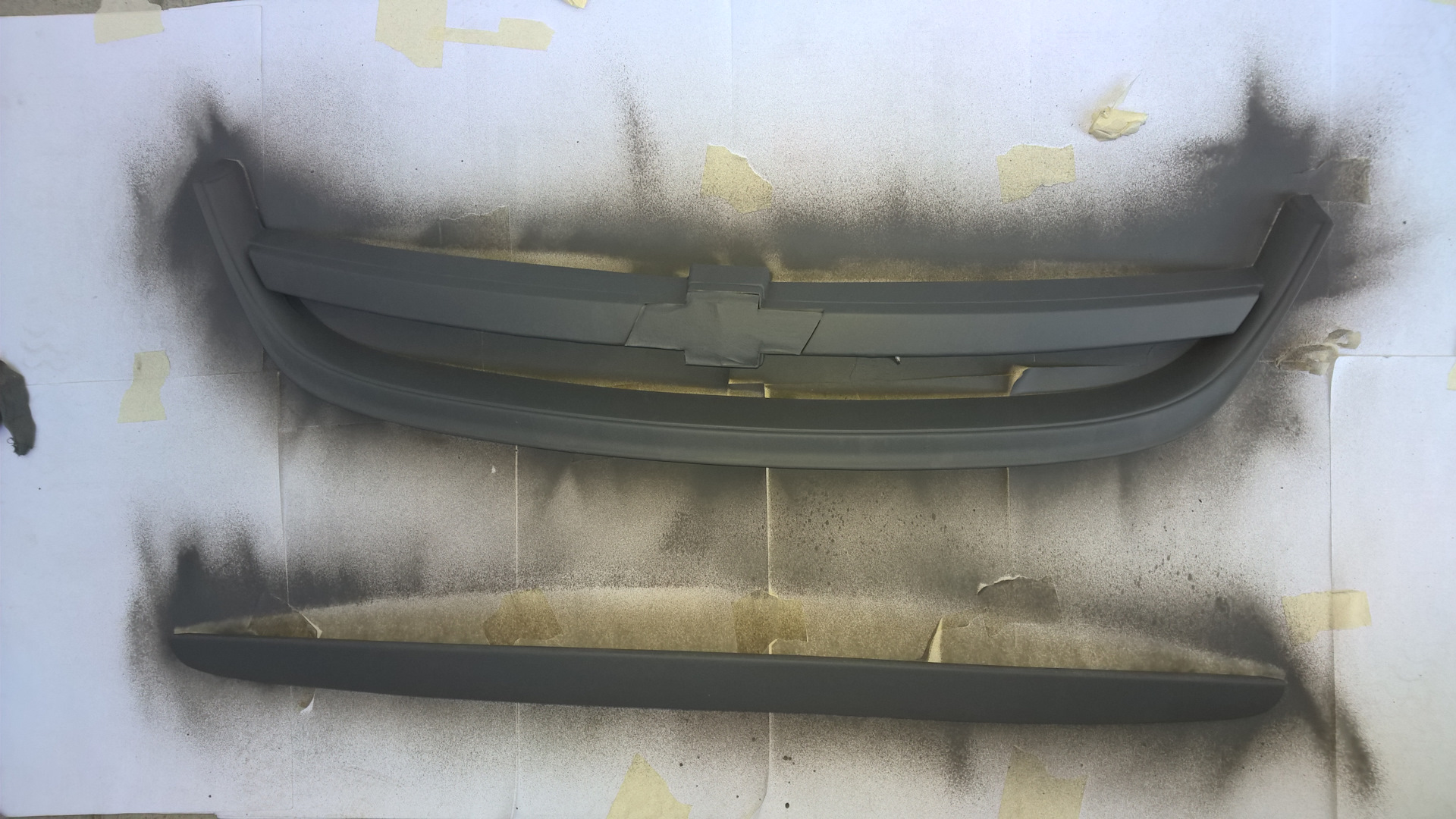 Решетка радиатора — Chevrolet Lacetti SW, 1,6 л, 2008 года | стайлинг ...