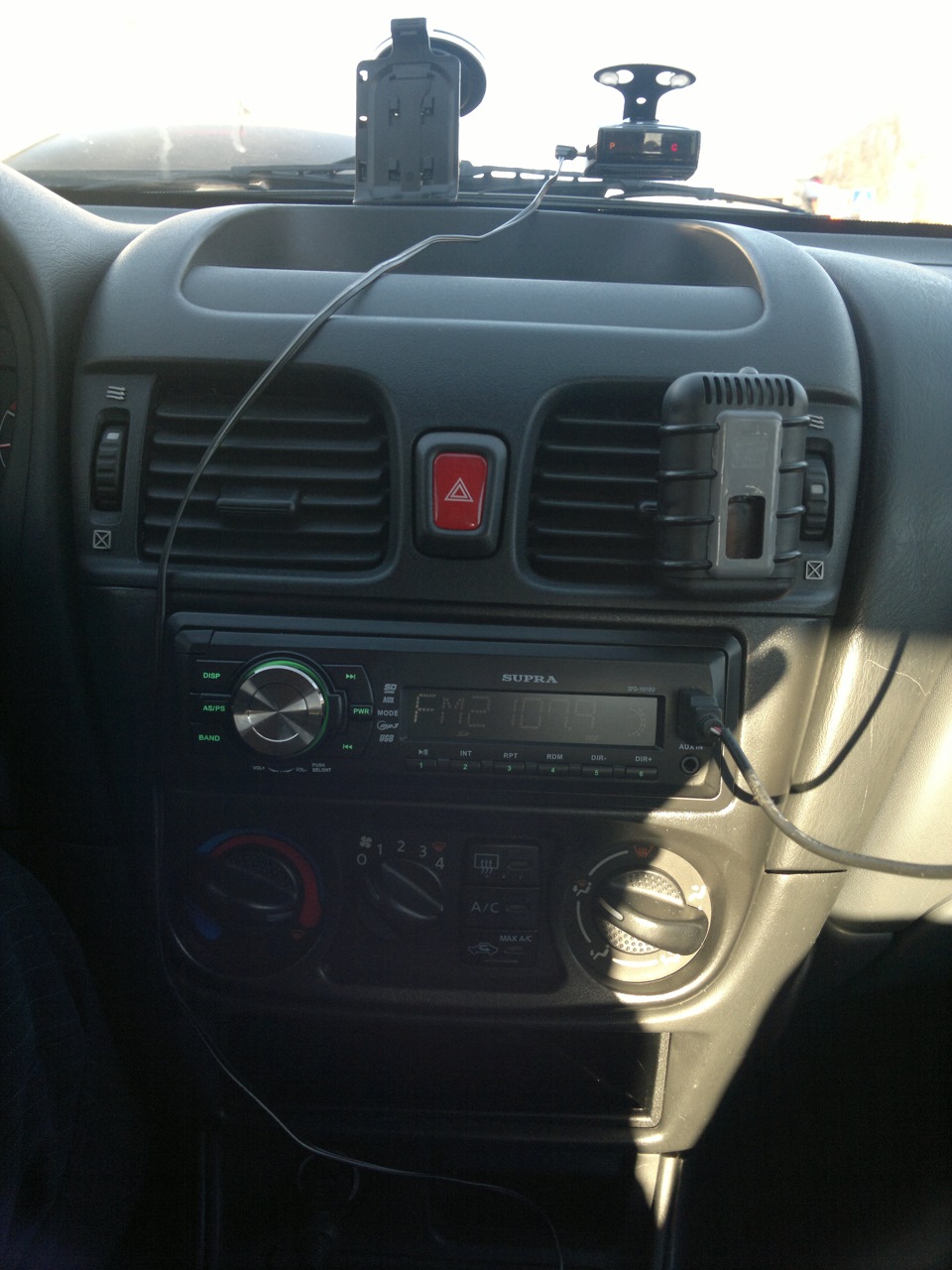 Замена штатной магнитолы на Supra — DRIVE2