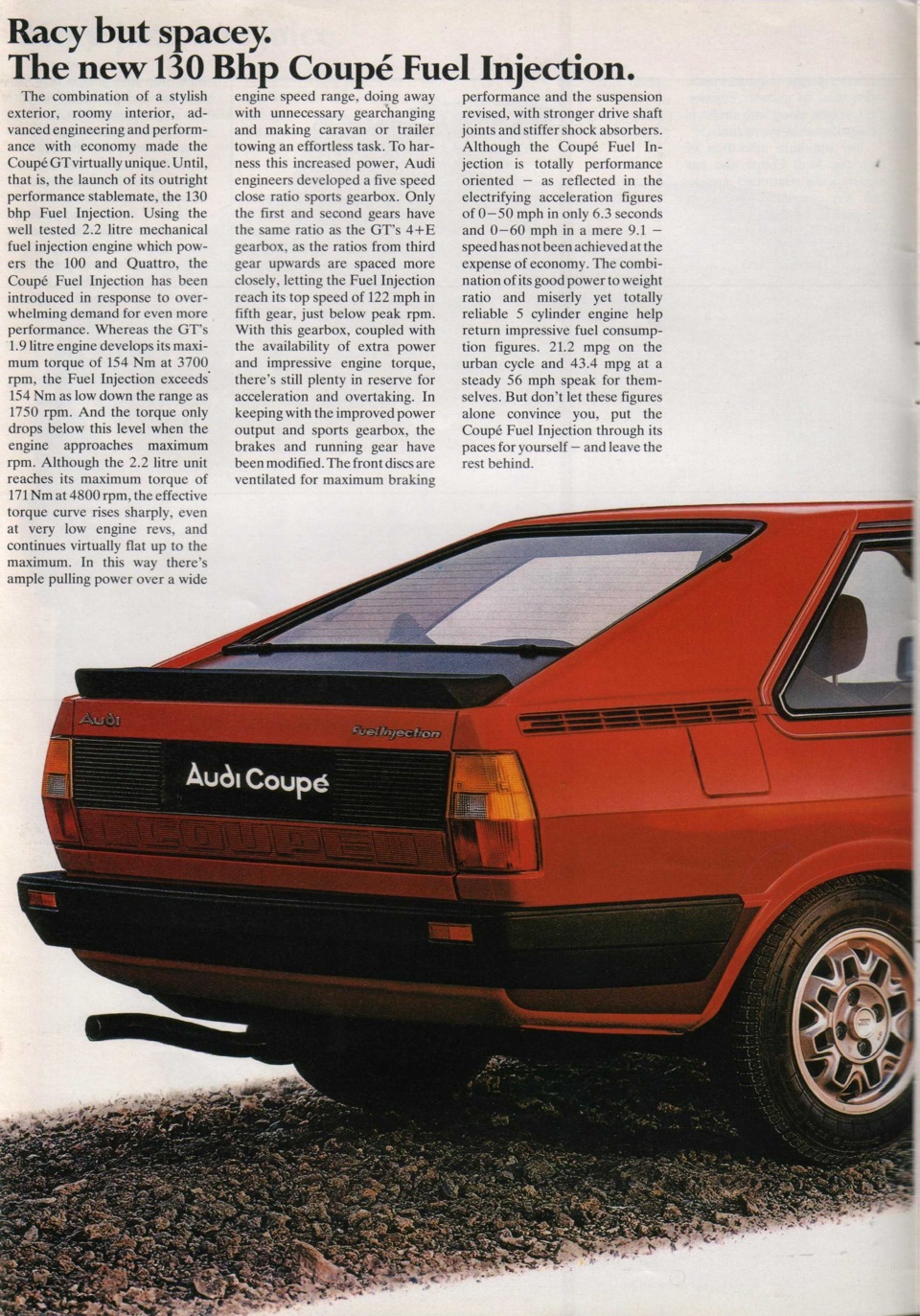 Audi Coupe GT — автомобиль в тени Quattro. Все 