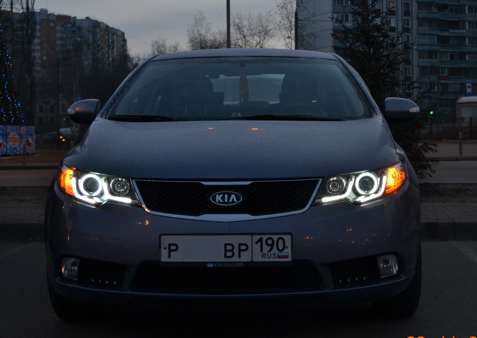 Kia cerato фары тюнинг