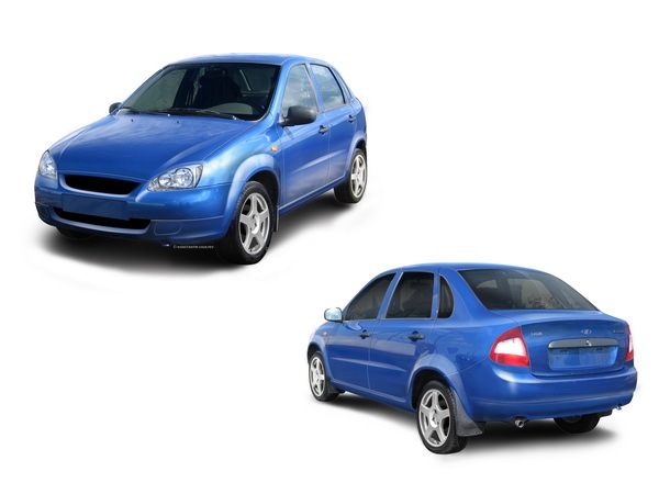 Рестайлинг Калины — Lada Калина Хэтчбек (1G), 1,6 л, 2007 года | тюнинг ...