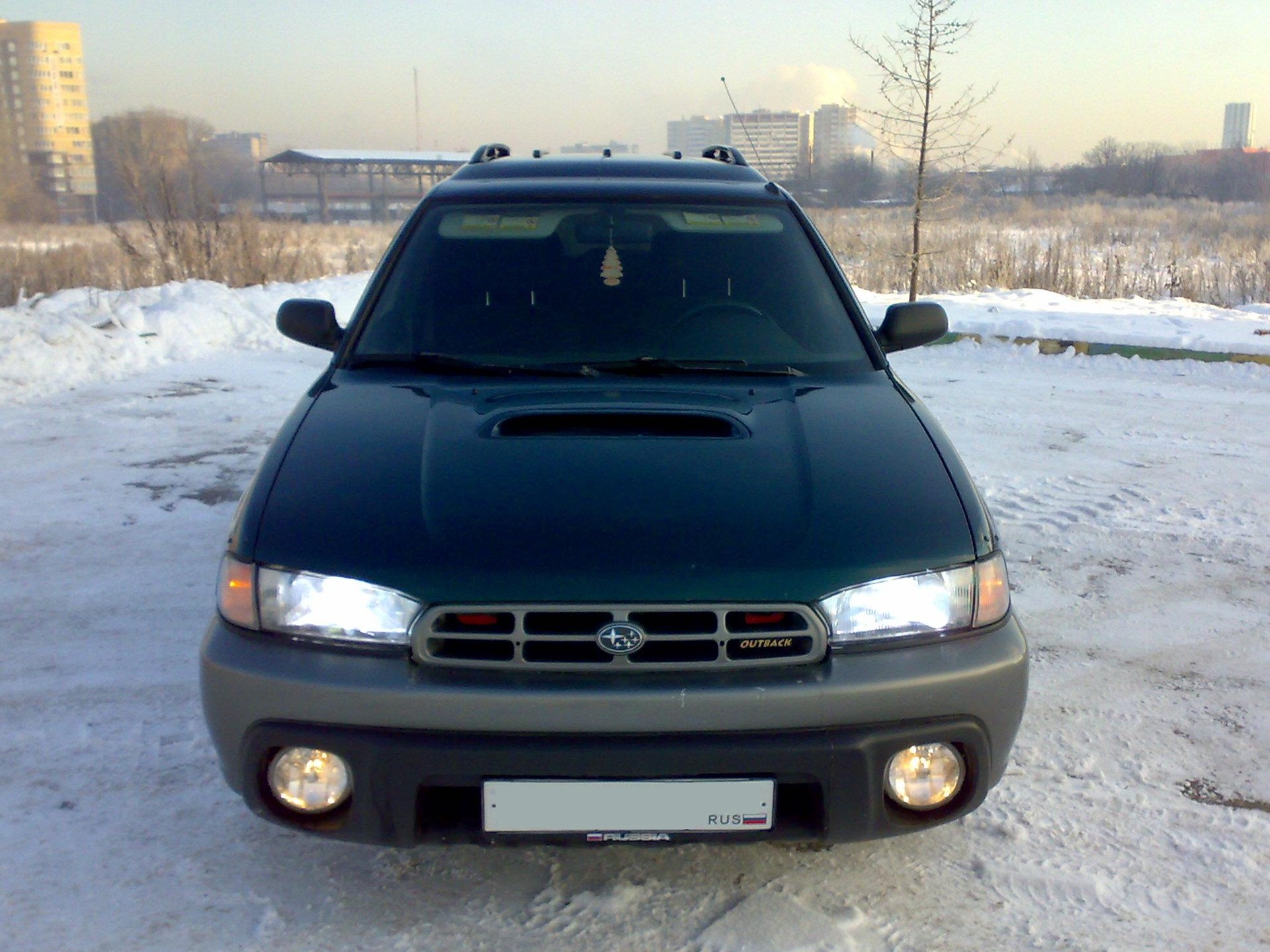 Немного свежих зимних фото :) — Subaru Legacy Outback (BD, BG), 2,5 л ...