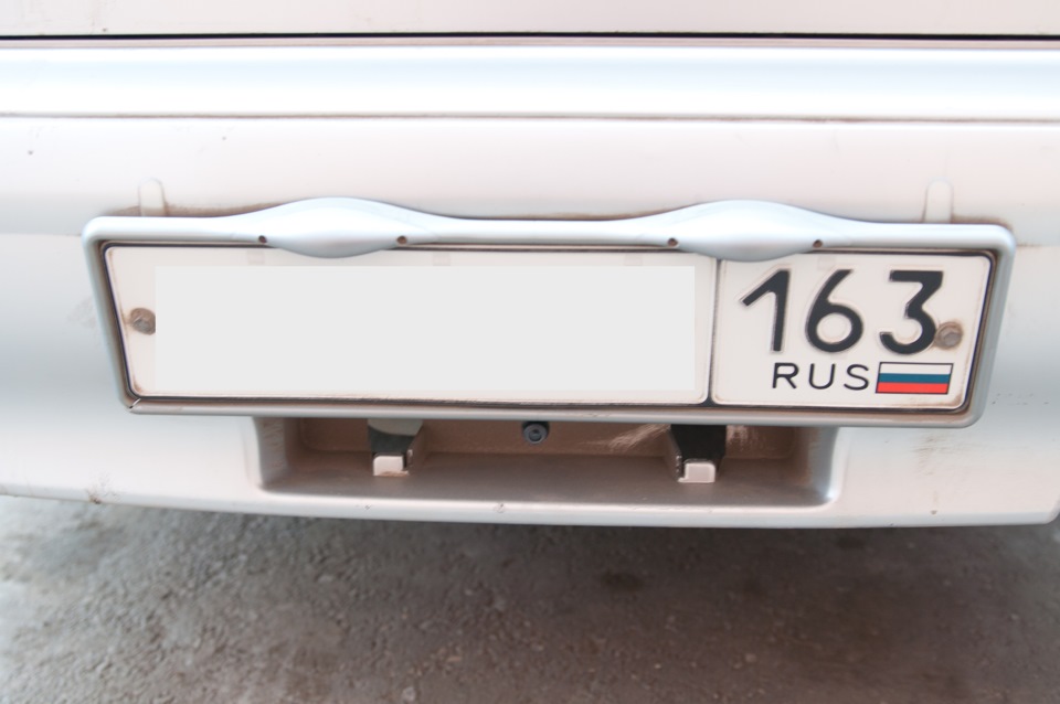 Задняя камера под номером — Nissan Cefiro (A32)