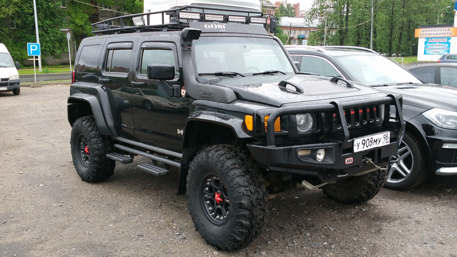 Hummer H3 3.7 бензиновый 2008 | Гвардейский Танк на DRIVE2