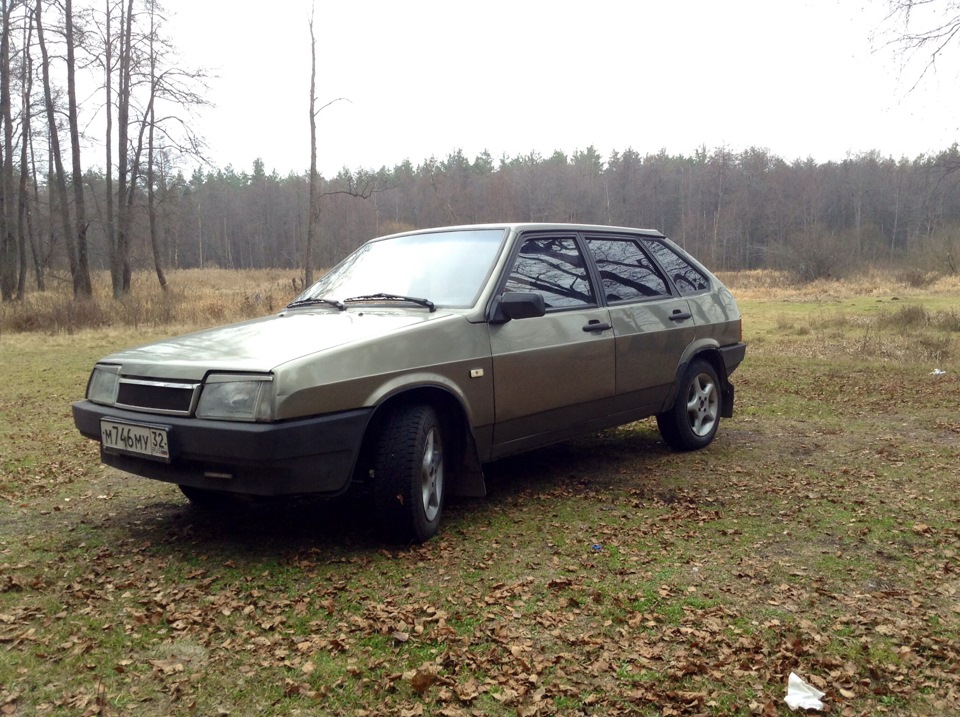 Зимний фотосет (+видео) — Lada 21093i, 1,5 л, 2003 года | фотография ...