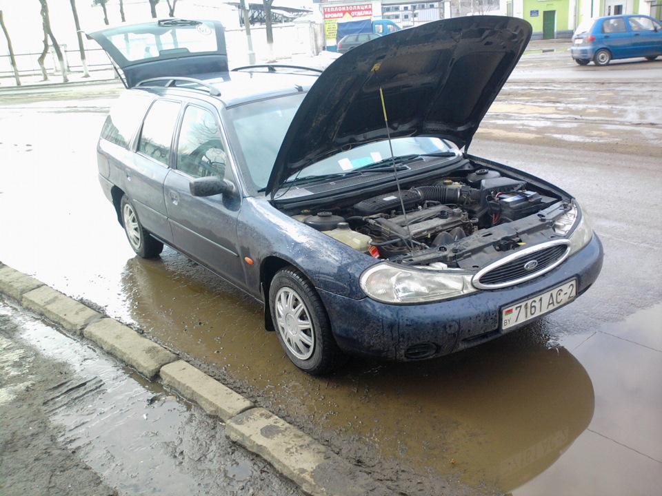 Пробил поддон картера — Ford Mondeo II, 1,6 л, 1997 года | поломка | DRIVE2
