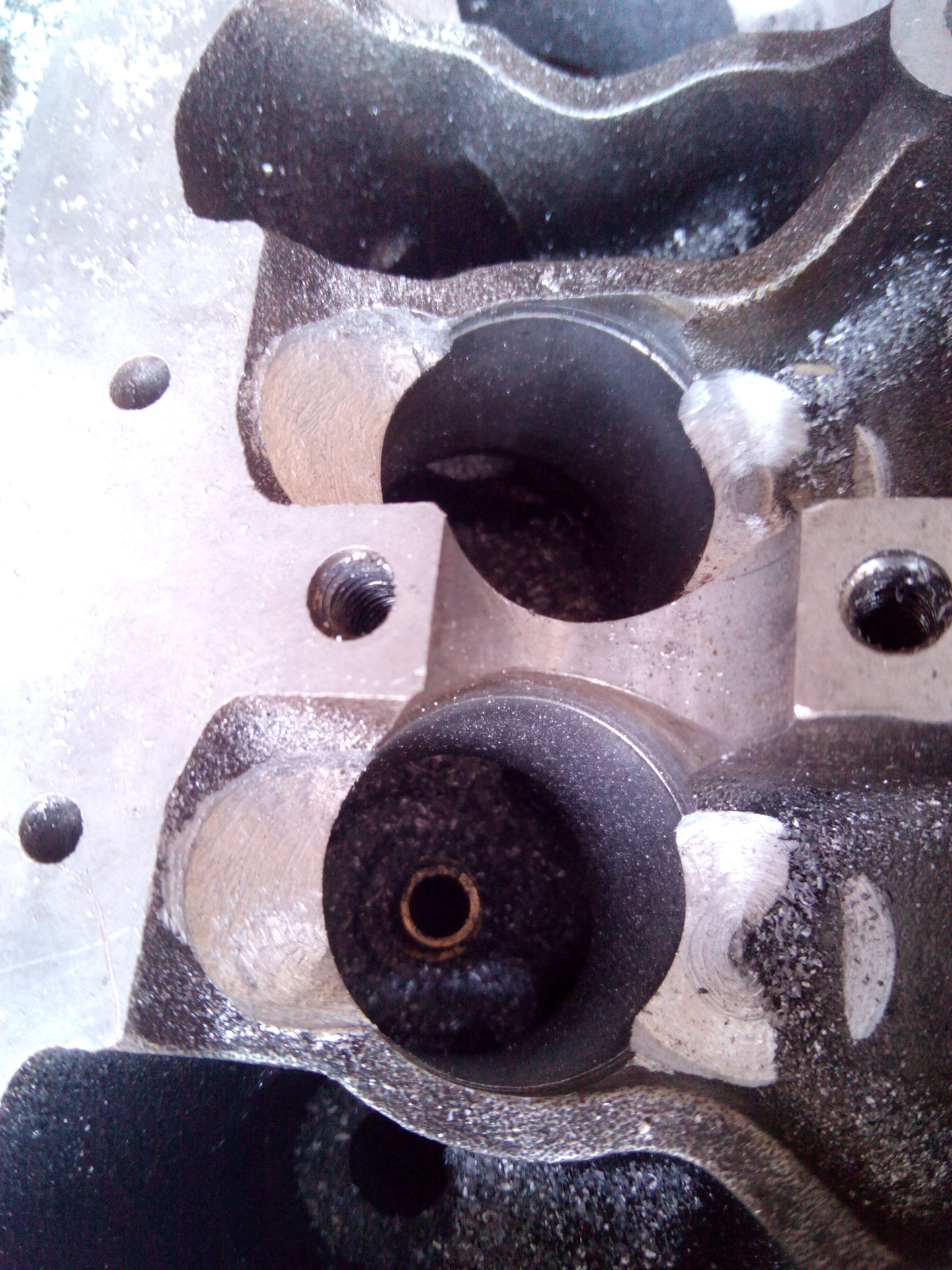 доработка гбц 21126 для тюнинговых валов — Lada 21124, 1,6 л, 2007 года ...