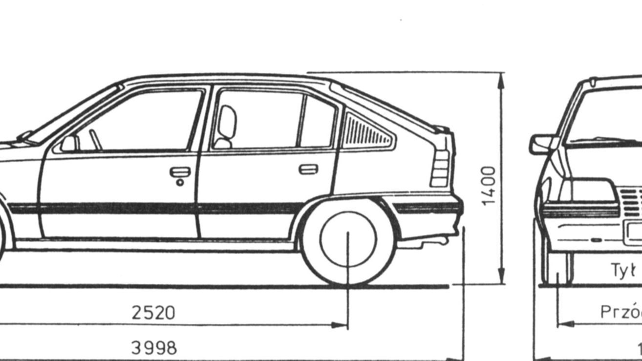 Размер део нексия. Opel Kadett чертеж. Габариты машины Опель кадет. Opel Kadett e габариты. Opel Kadett 1987 чертеж.