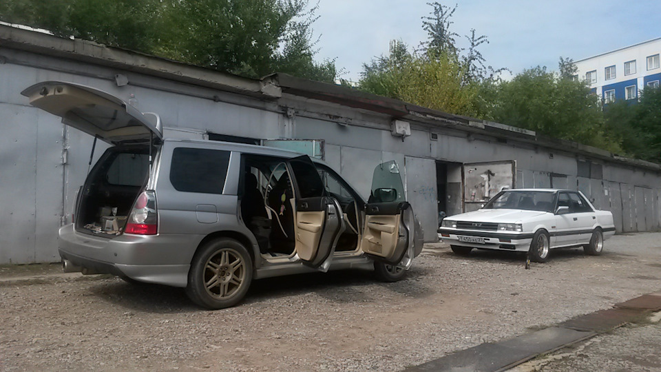 в салоне пахнет сыростью после дождя… — Subaru Forester (SG), 2 л, 2005 ...