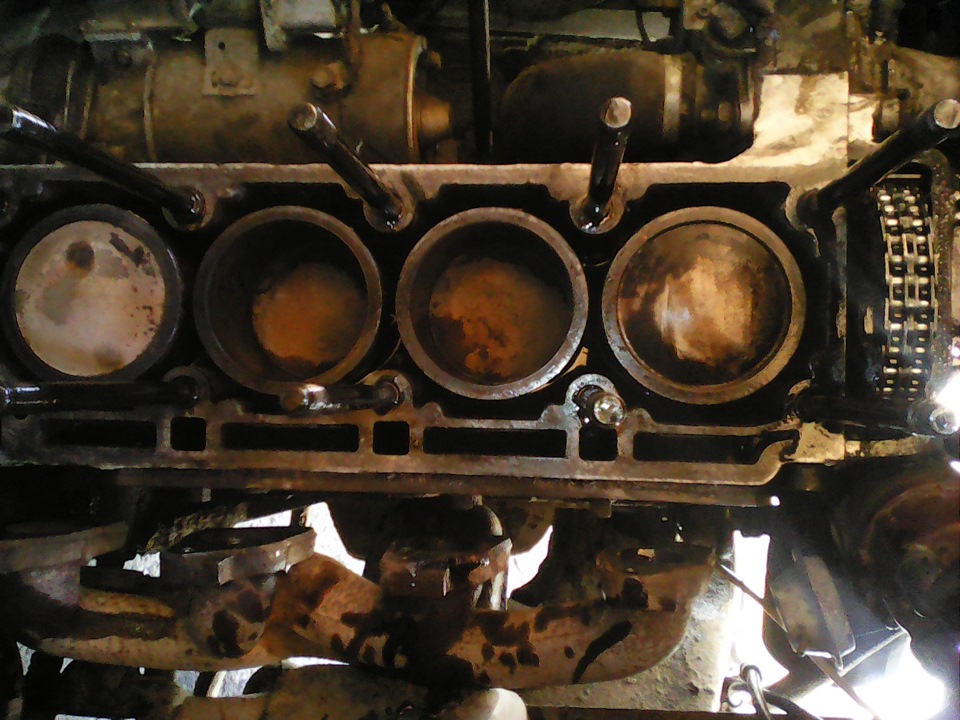 Замена прокладки ГБЦ и сальников клапанов. — ИЖ Москвич 412, 1,5 л ...