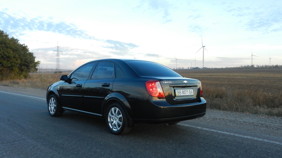 Chevrolet Lacetti 2011 седан чёрный