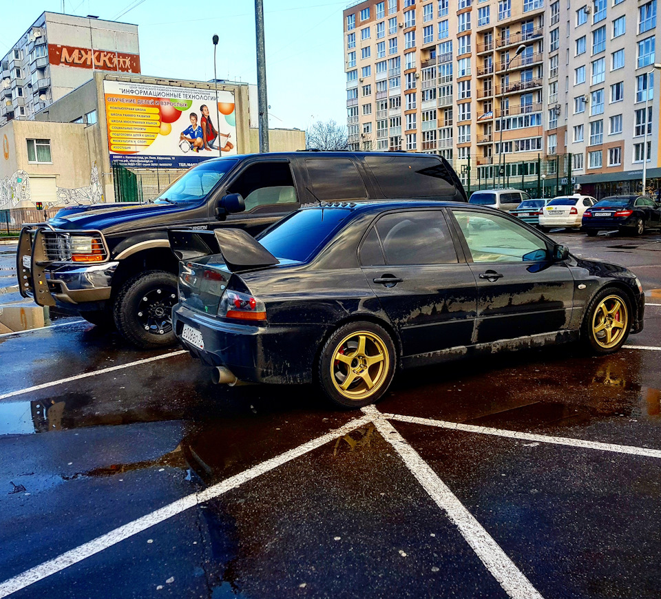 итог дня просмотра нового питомца. — Mitsubishi Lancer Evolution VIII ...