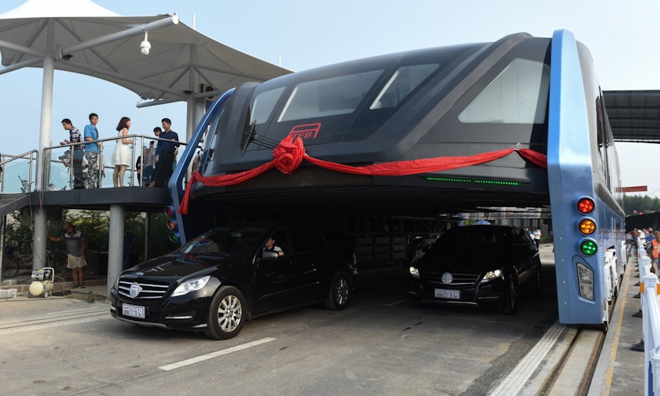 Как выглядит самый большой автобус Китайцы построили тот самый автобус будущего - DRIVE2