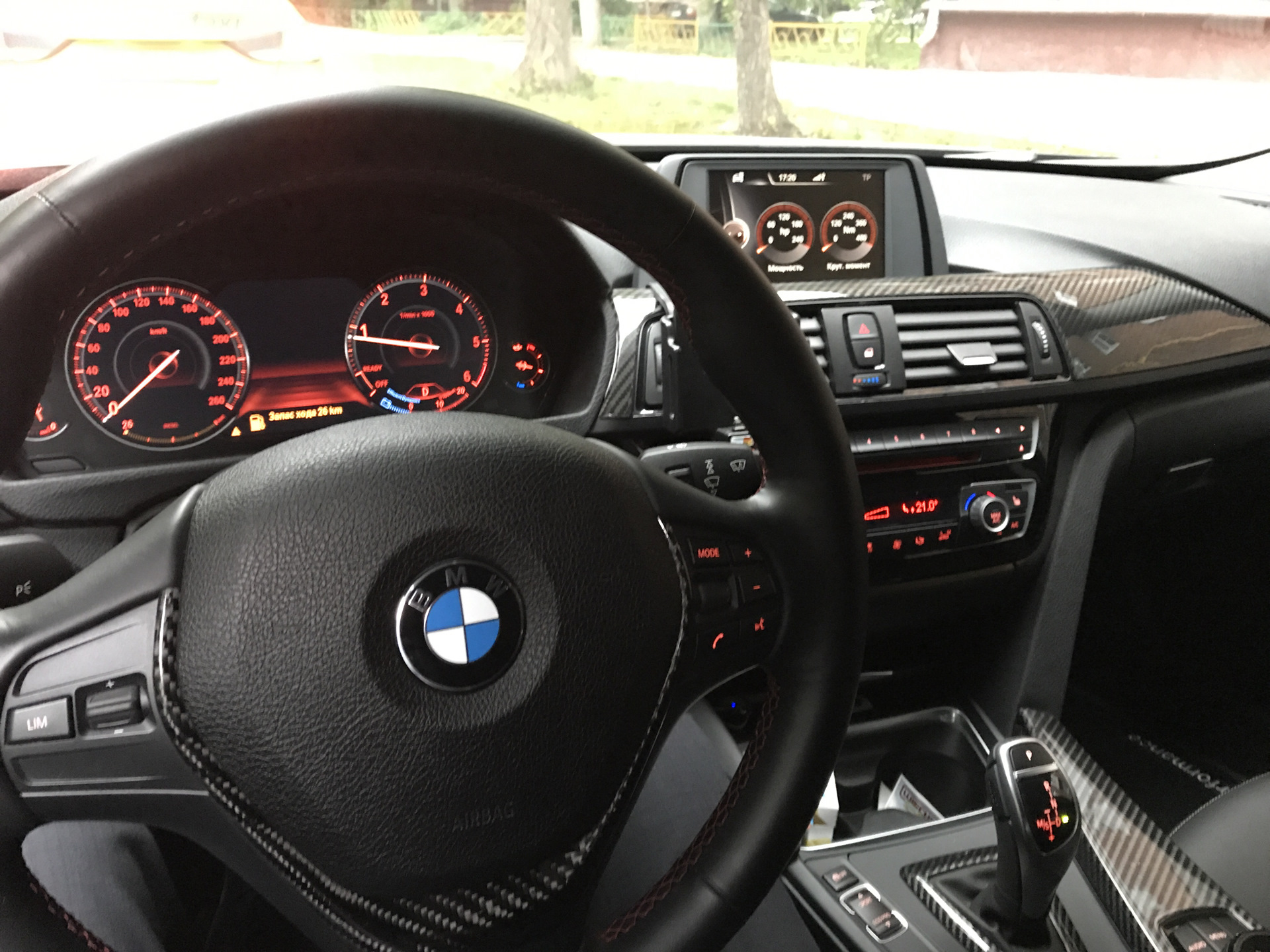 Панель бмв фото Upgrade приборной панели - BMW 3 series (F30), 2 л, 2013 года тюнинг DRIVE2