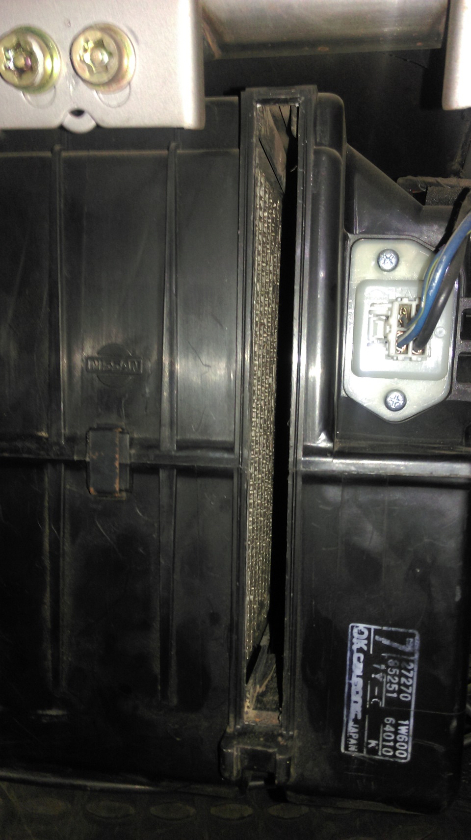 Установка салонного фильтра — DRIVE2