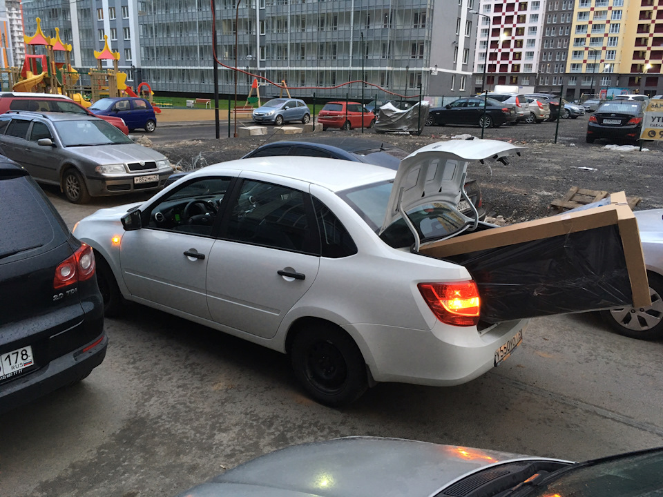 Грузоперевозки — Lada Гранта (1G), 1,6 л, 2016 года | наблюдение | DRIVE2