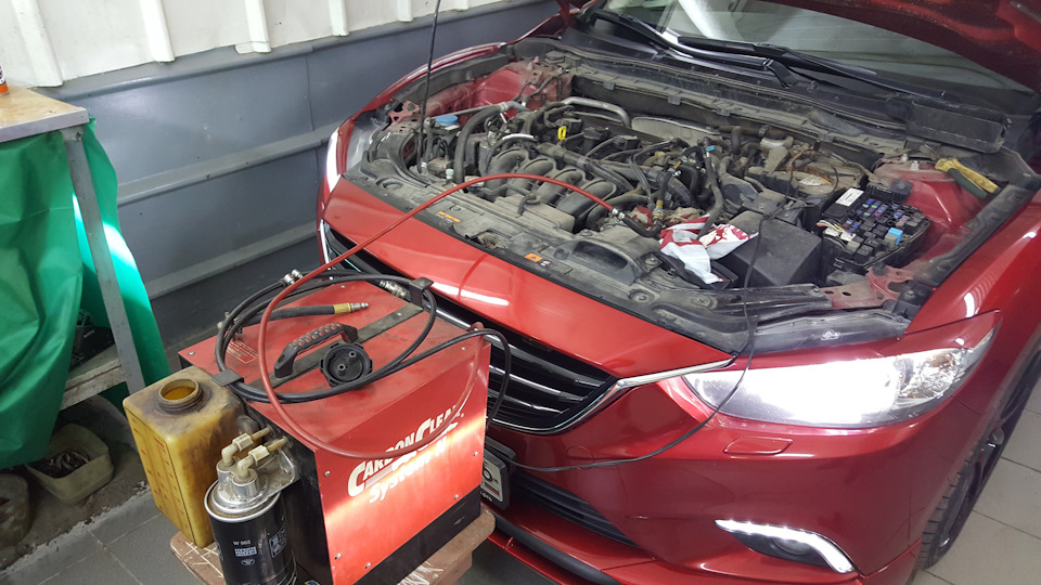 Почистил форсунки и вибрация на скорости — Mazda 6 (3G) GJ, 2,5 л, 2013 ...