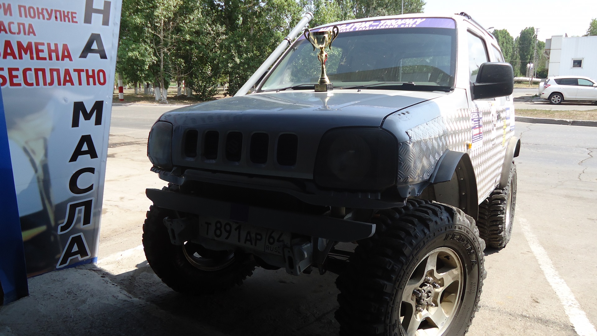 Suzuki Jimny бензиновый 1998 | SAMURAI трофи-рейд на DRIVE2