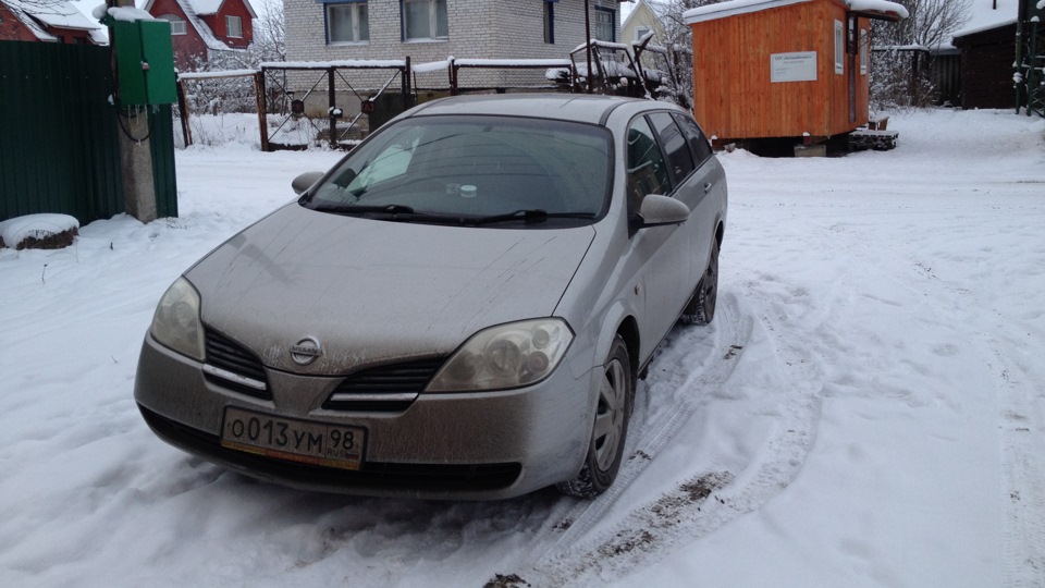 Ставим сигнализацию с автозапуском! — Nissan Primera Wagon (P12), 2 л ...