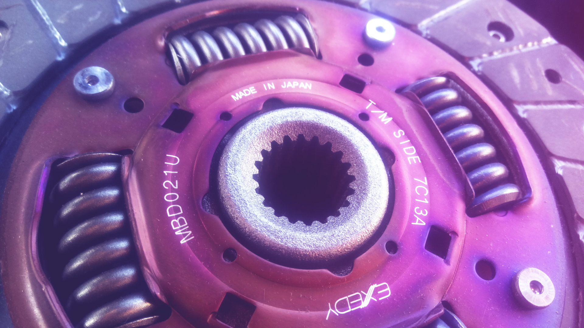 Диск сцепления exedy mbd021u. Диск сцепления exedy mbd021u