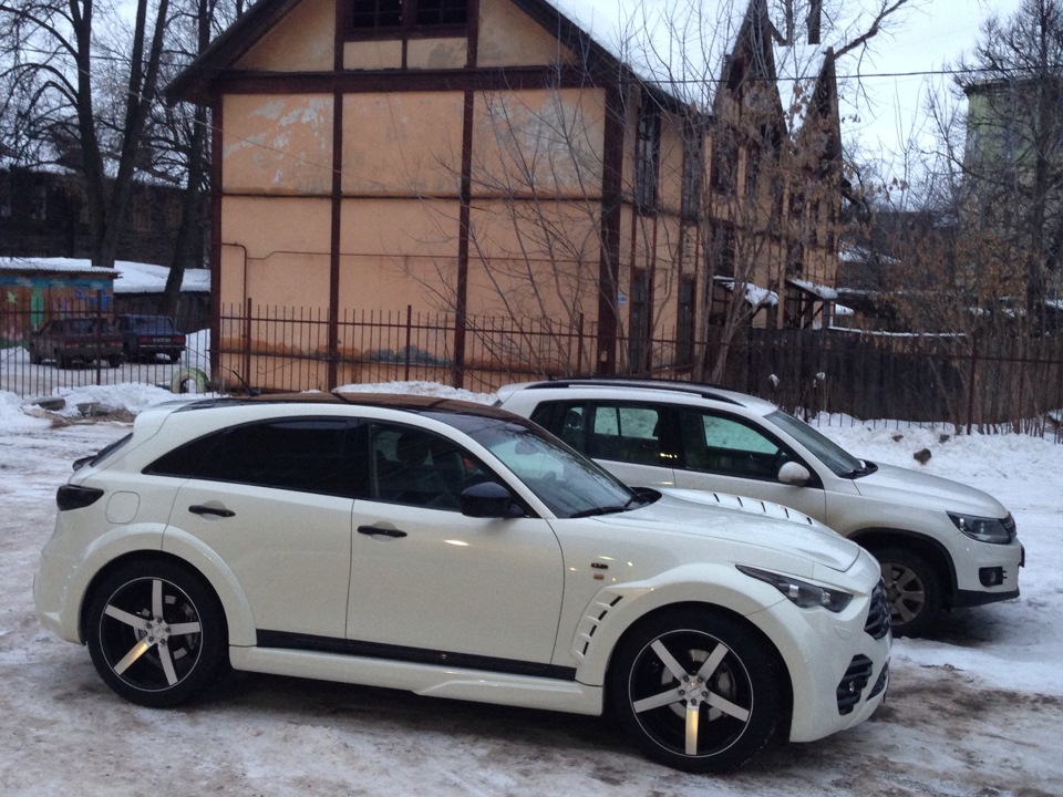 Infiniti fx35 White