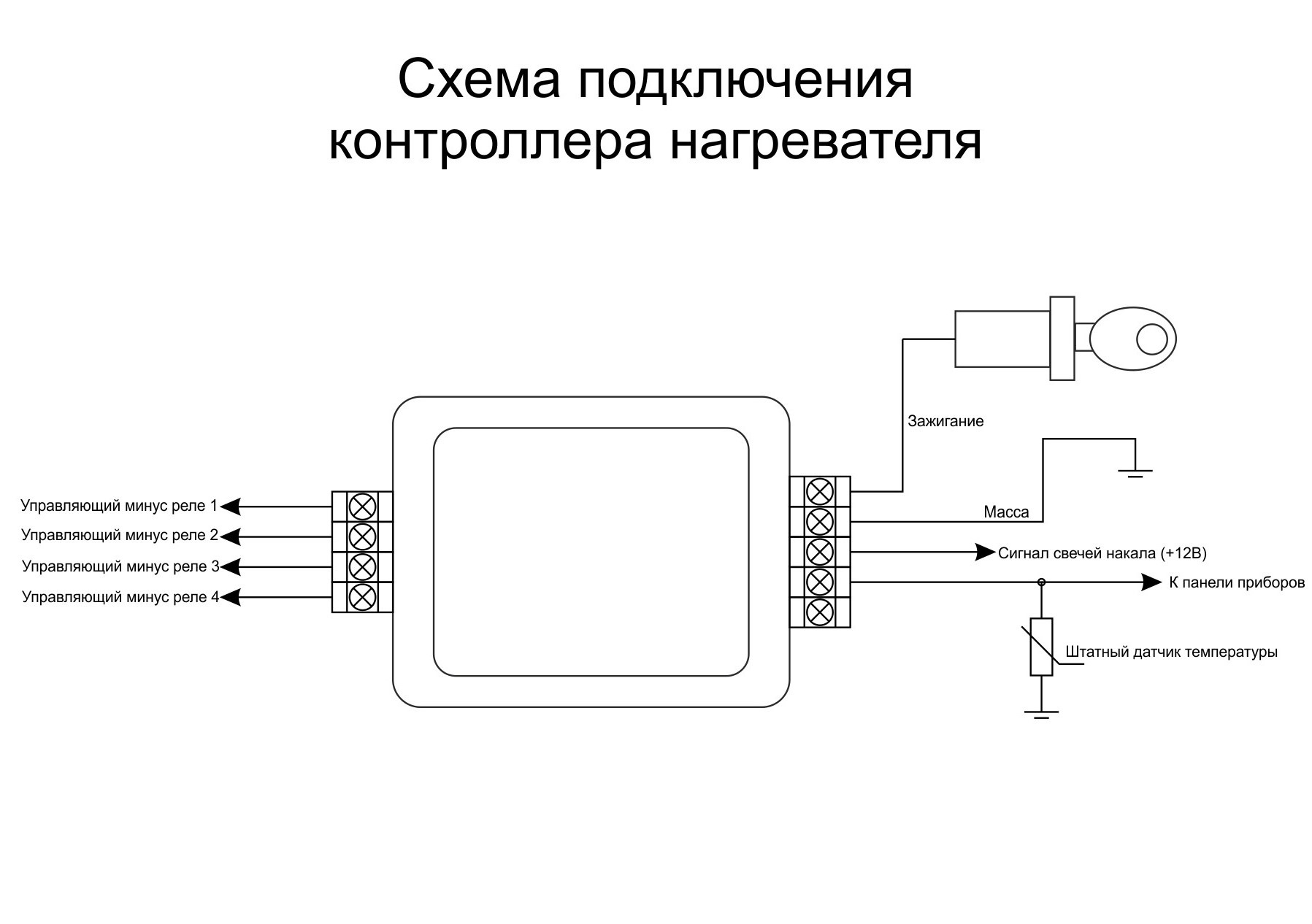 Подогреватель схема подключения. Схема подключения свечей подогрева антифриза. Схема подключения подогревателя антифриза. Схема подключения подогревателя антифриза 12в. Схема подключения погружного подогрева антифриза.
