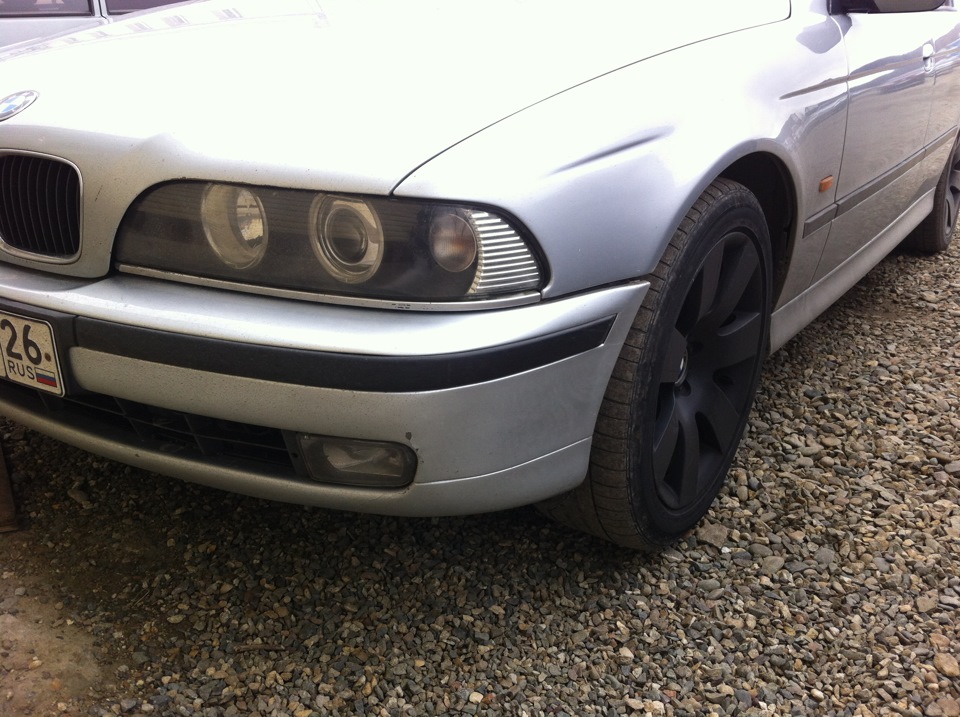 рестайлинговая оптика HELLA — BMW 5 series (E39), 2,5 л, 1999 года ...