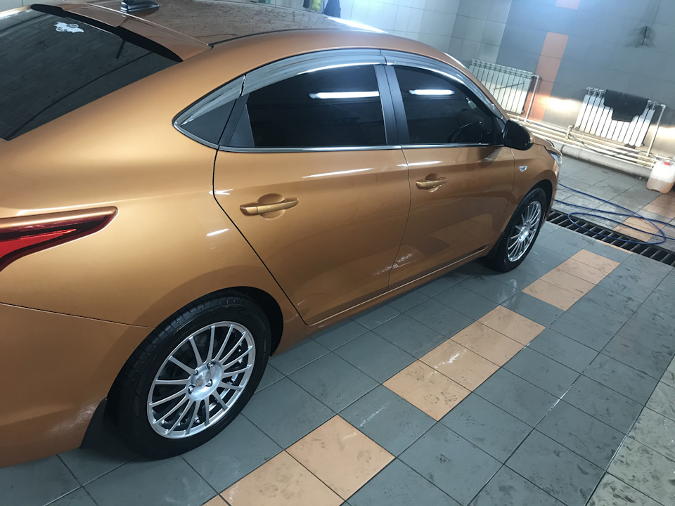 Капитальная мойка — Hyundai Solaris (2G), 1,6 л, 2018 года | аксессуары ...