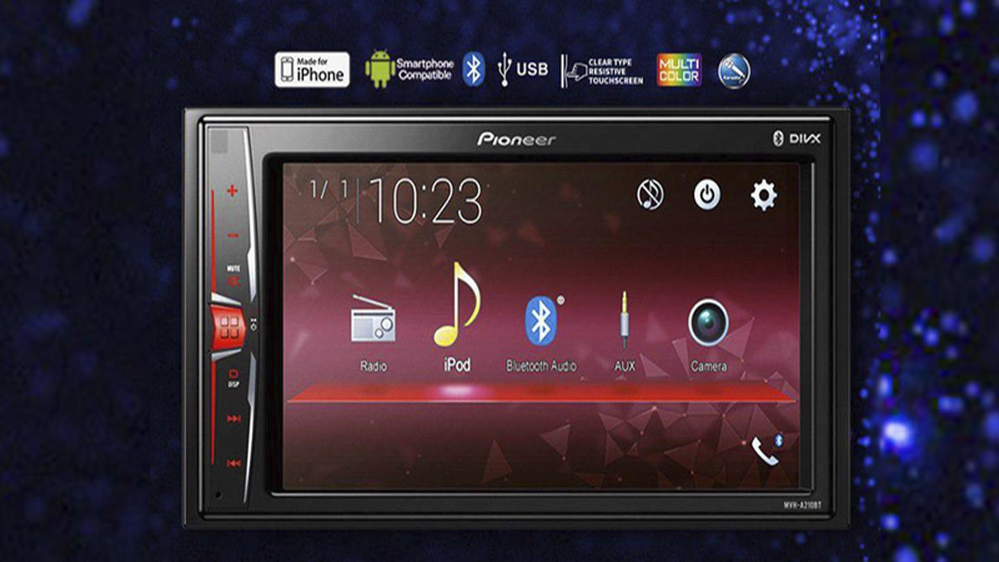 Форматы видео для автомагнитол. Pioneer AVH-a210bt. Пионер 210bt 2din. Pioneer MVH-a210bt.