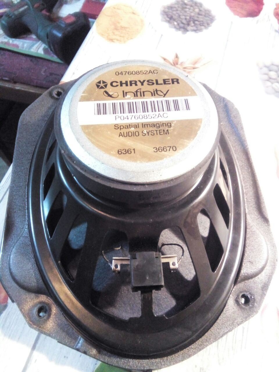 Chrysler infinity speakers sales 36670