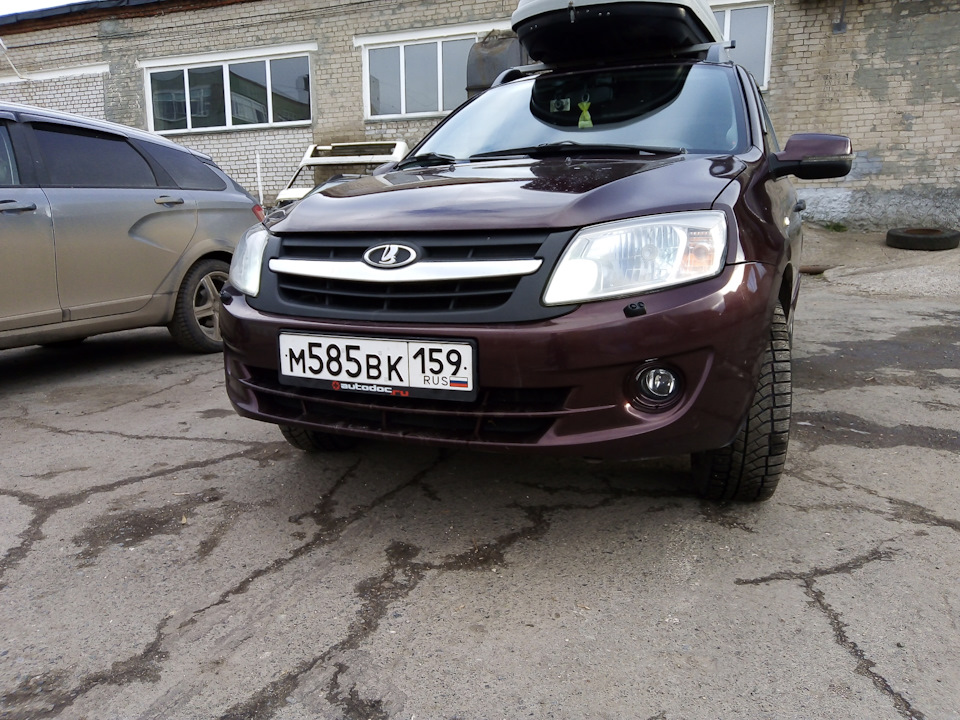 Омыватель фар. — Lada Гранта (1G), 1,6 л, 2013 года | другое | DRIVE2