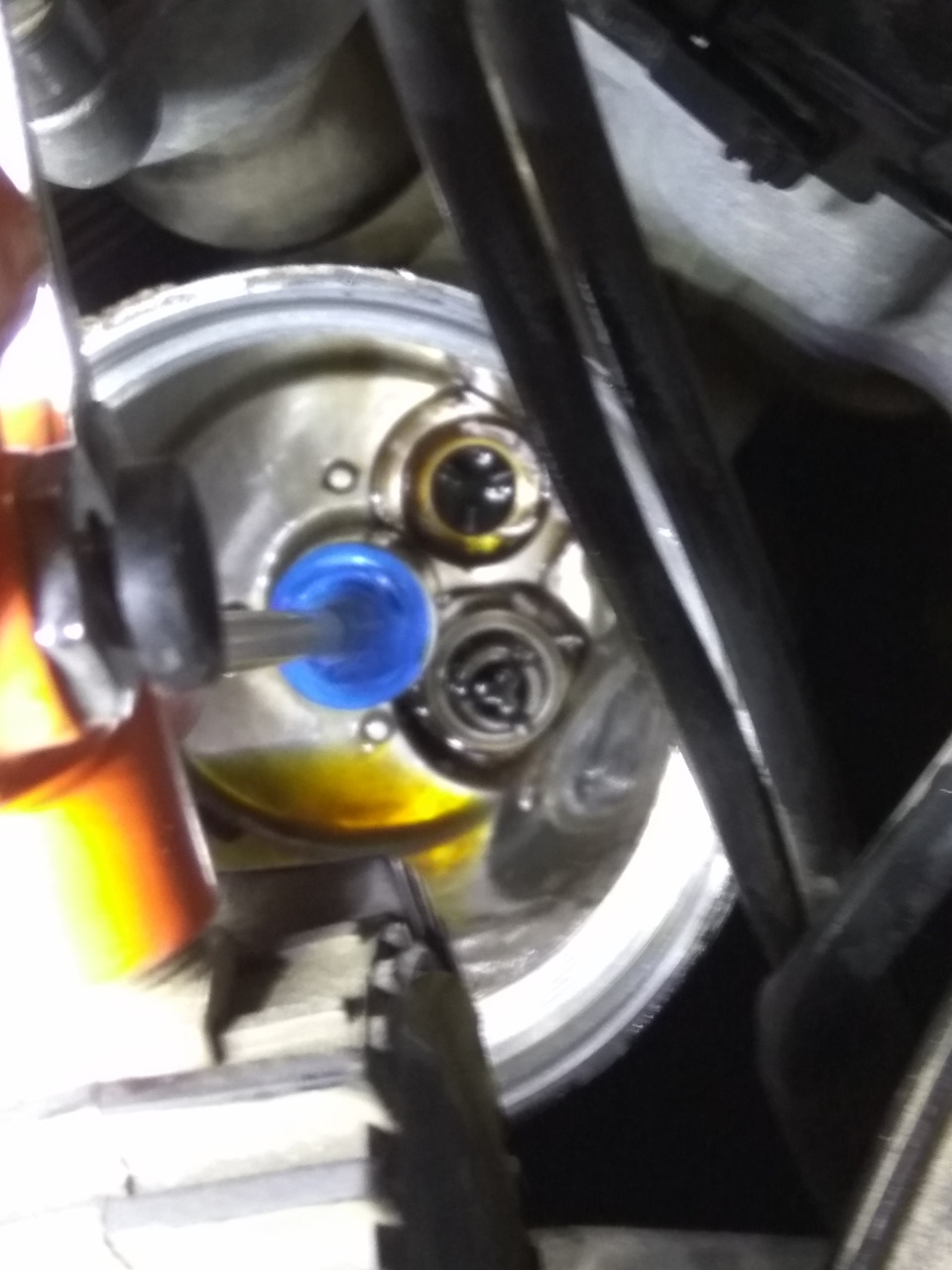 Процесс продувки — SsangYong Kyron