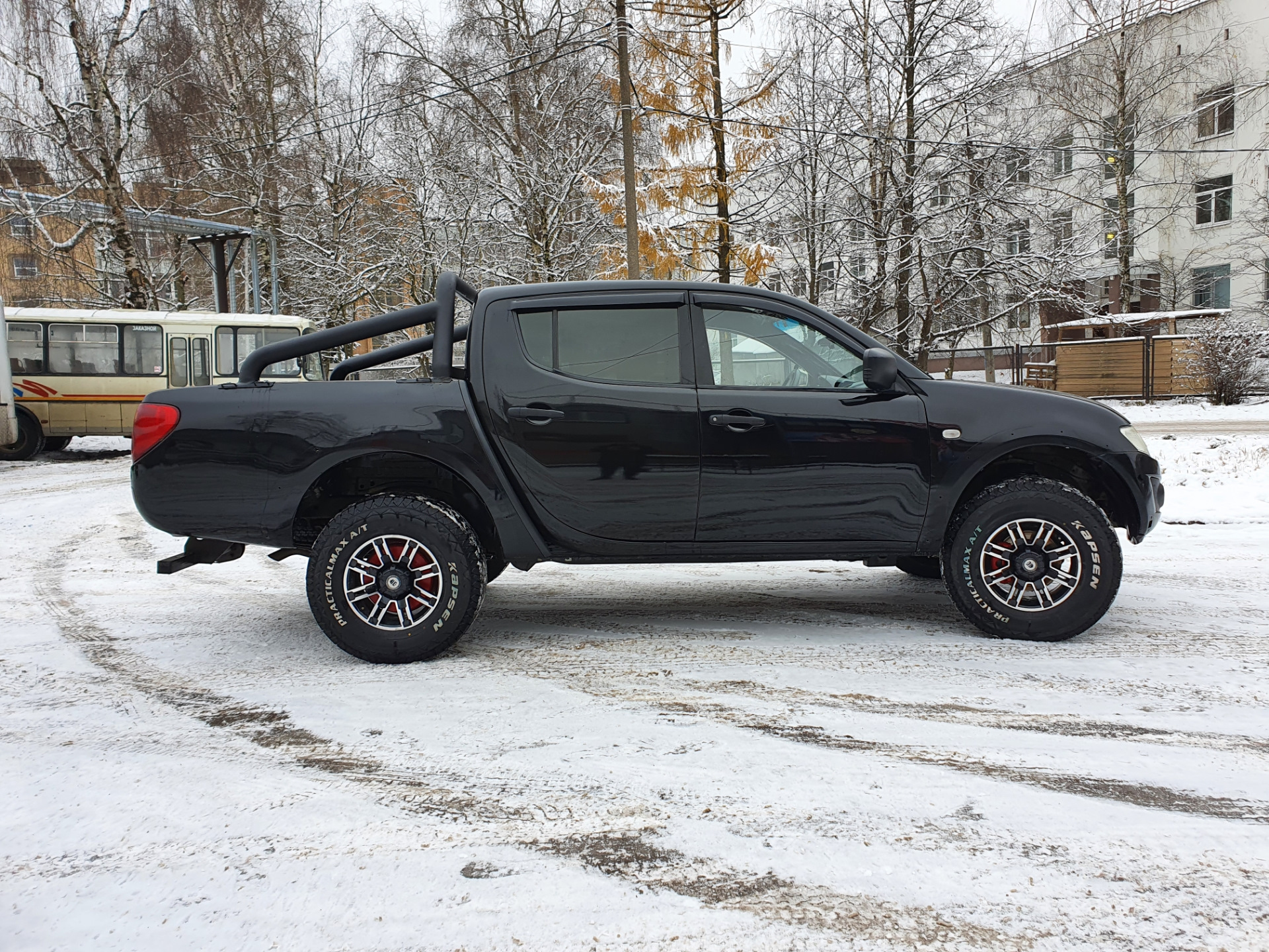 Покраска авто в raptor u-pol черный (ДО покраски) — Mitsubishi L200 (4G),  2,5 л, 2011 года | тюнинг | DRIVE2