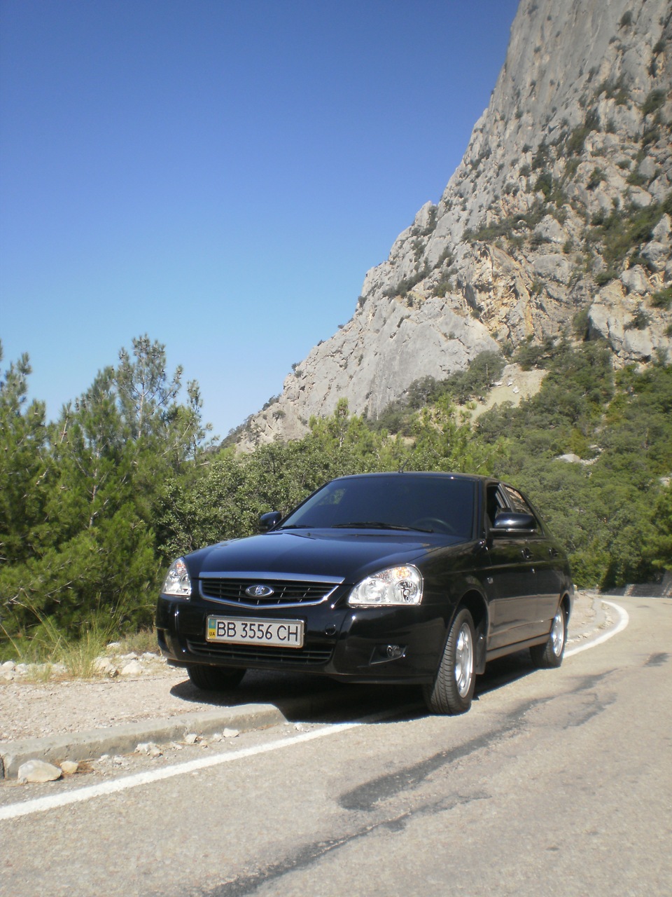 Крым 2012 — Lada Приора хэтчбек, 1,6 л, 2012 года | путешествие | DRIVE2