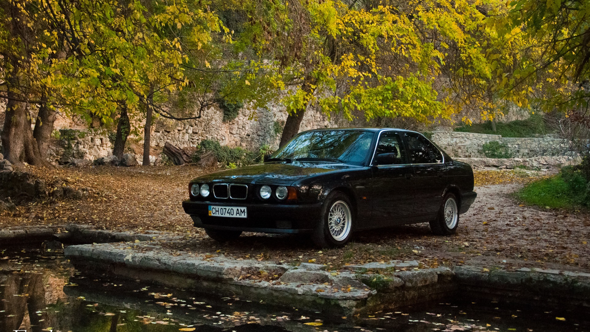 BMW 5 series (E34) 2.0 бензиновый 1994 | просто Чёрная на DRIVE2