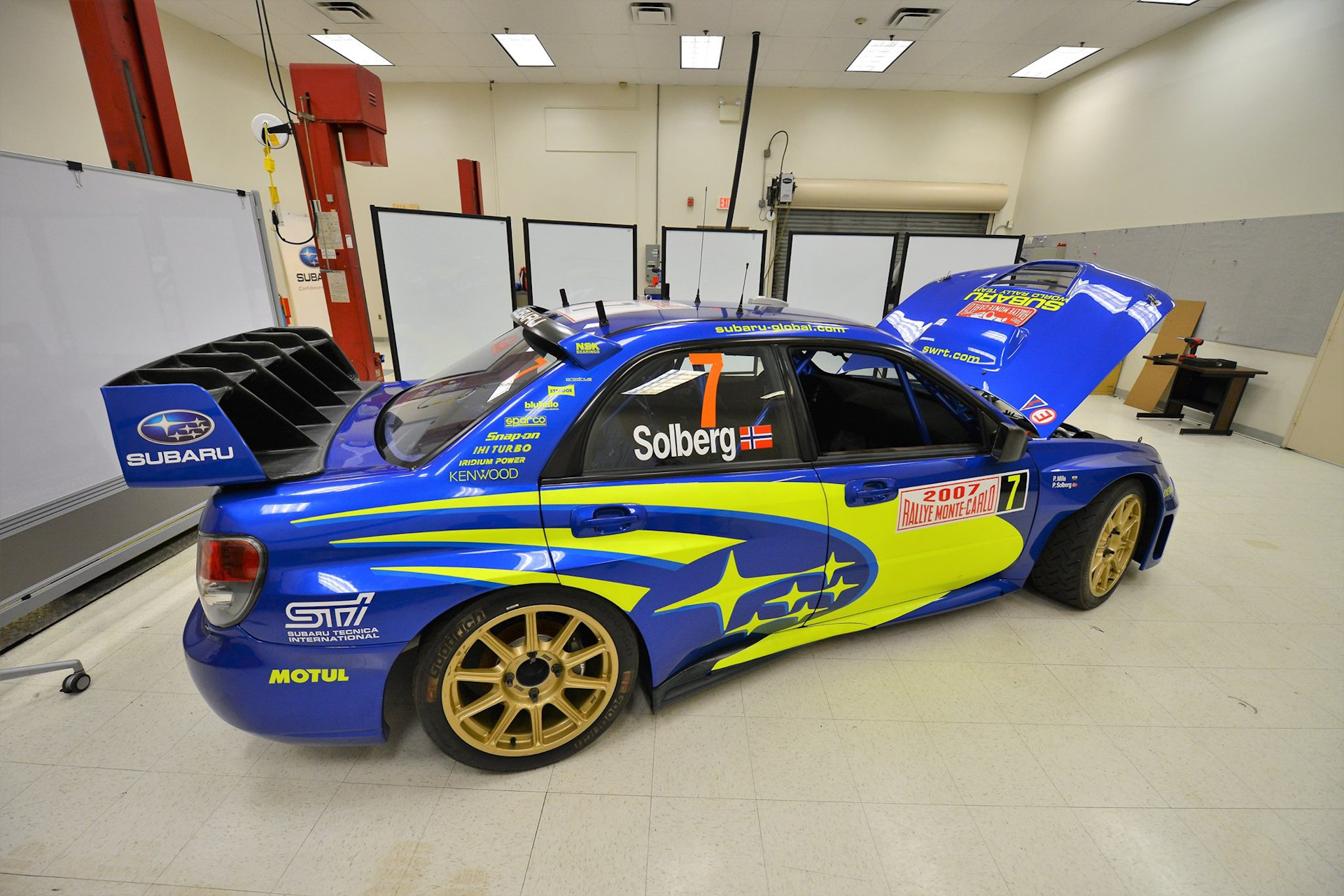 Solberg РіРѕРЅС‰РёРє Subaru 2007