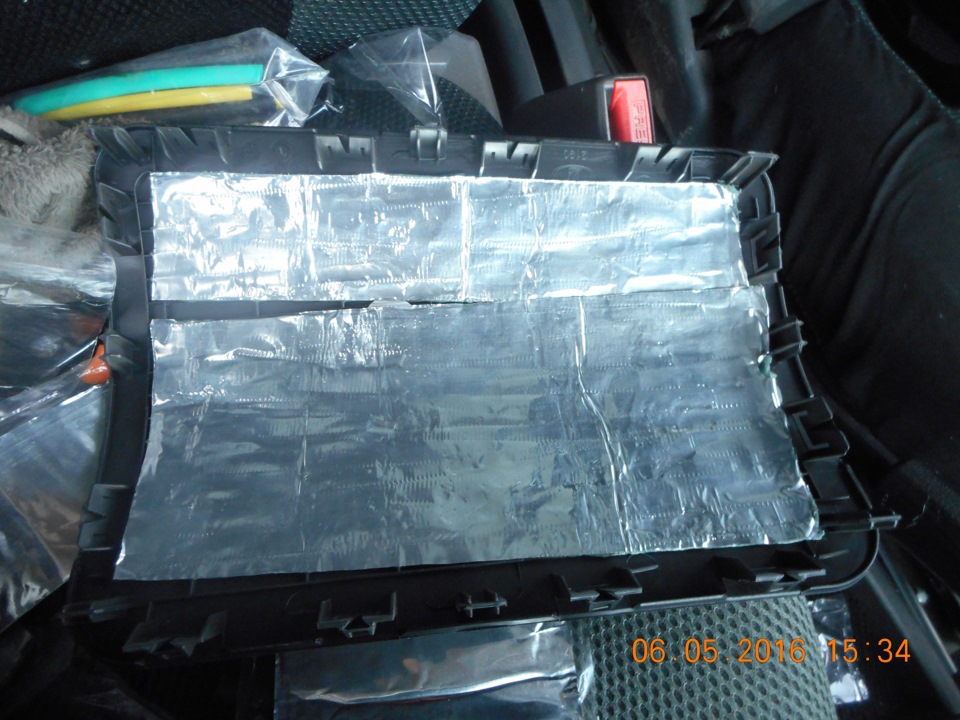 клеим части торпеды — Lada Granta