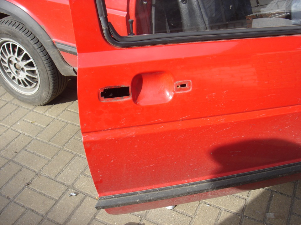 И снова ручки. — Volkswagen Golf Mk2, 1,8 л., 1987 года | поломка | DRIVE2