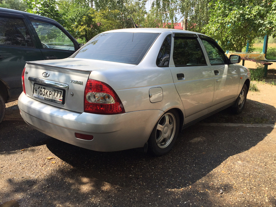 Продам колёса R14 лето — Lada Приора седан, 1,6 л, 2008 года | колёсные ...