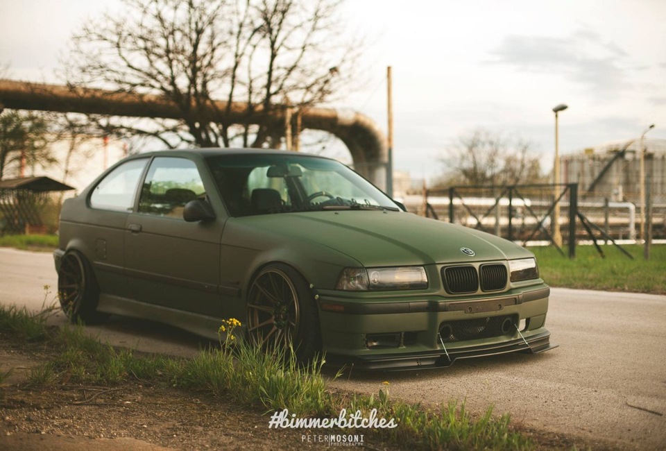 BMW e46 Green