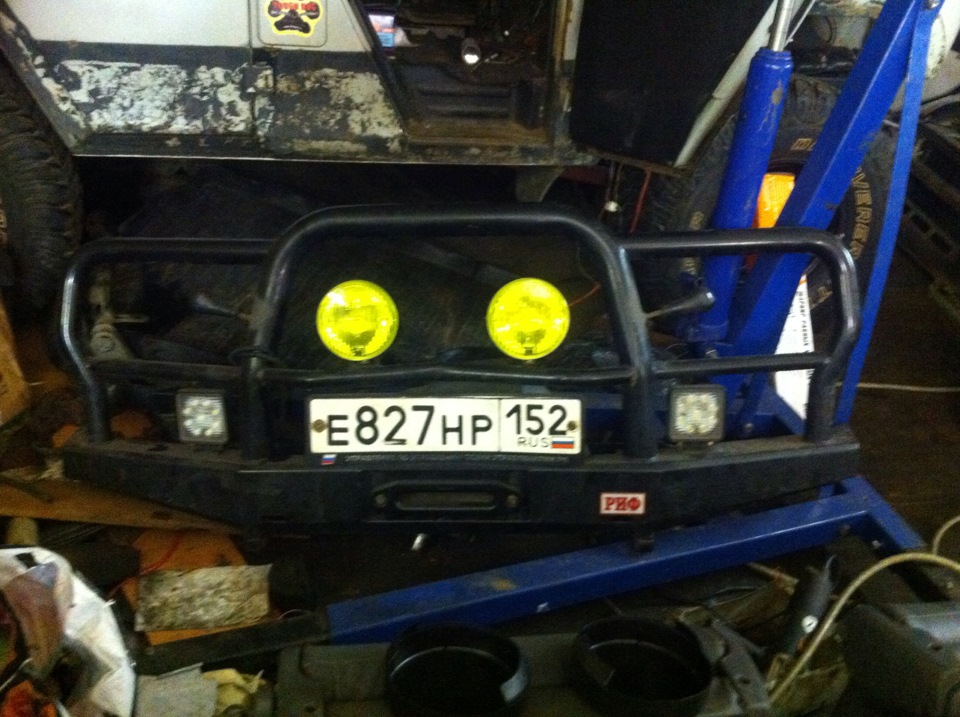 Новые противотуманки ОСВАР — УАЗ 31519, 3 л, 2004 года | тюнинг | DRIVE2