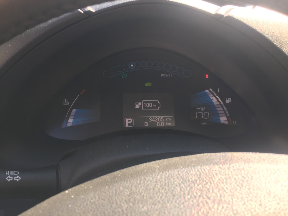 Фото в бортжурнале Nissan Leaf (1G)