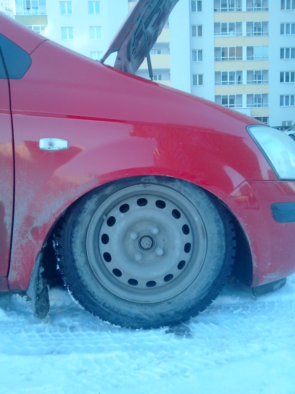 Просвет — Hyundai Getz, 1,3 л, 2004 года | фотография | DRIVE2