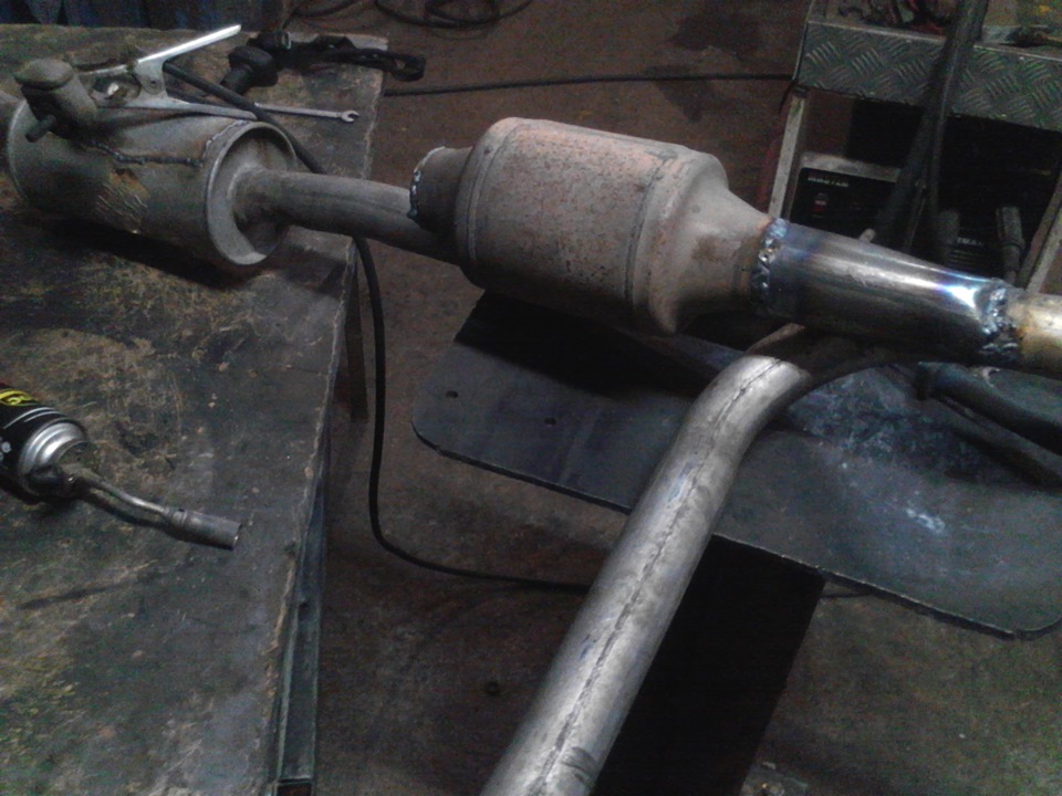 доработка глушителя Питерской фирмой NEX — DRIVE2