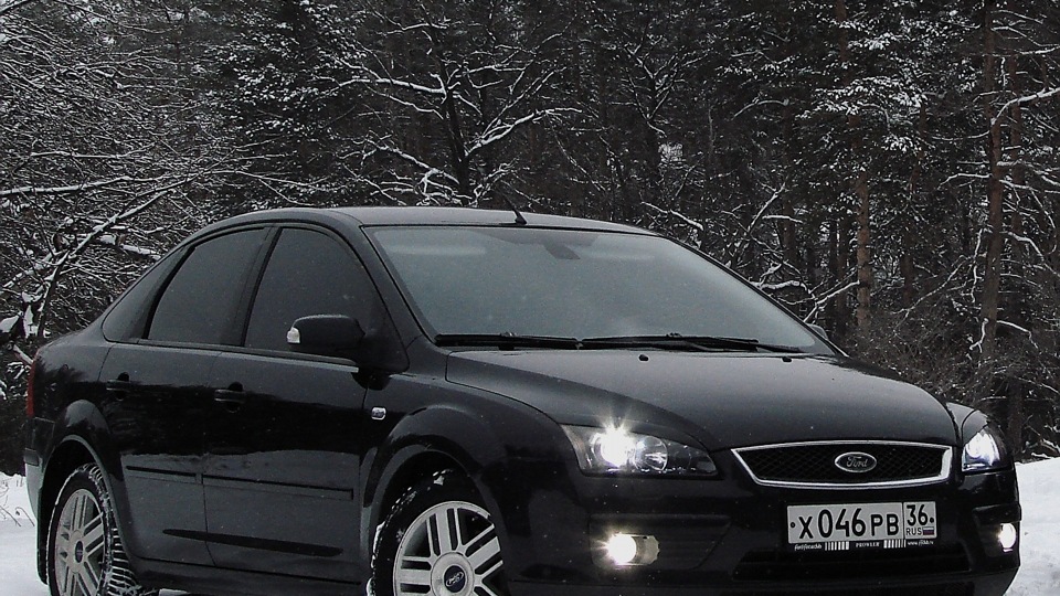 Ford Focus 2 sedan Black